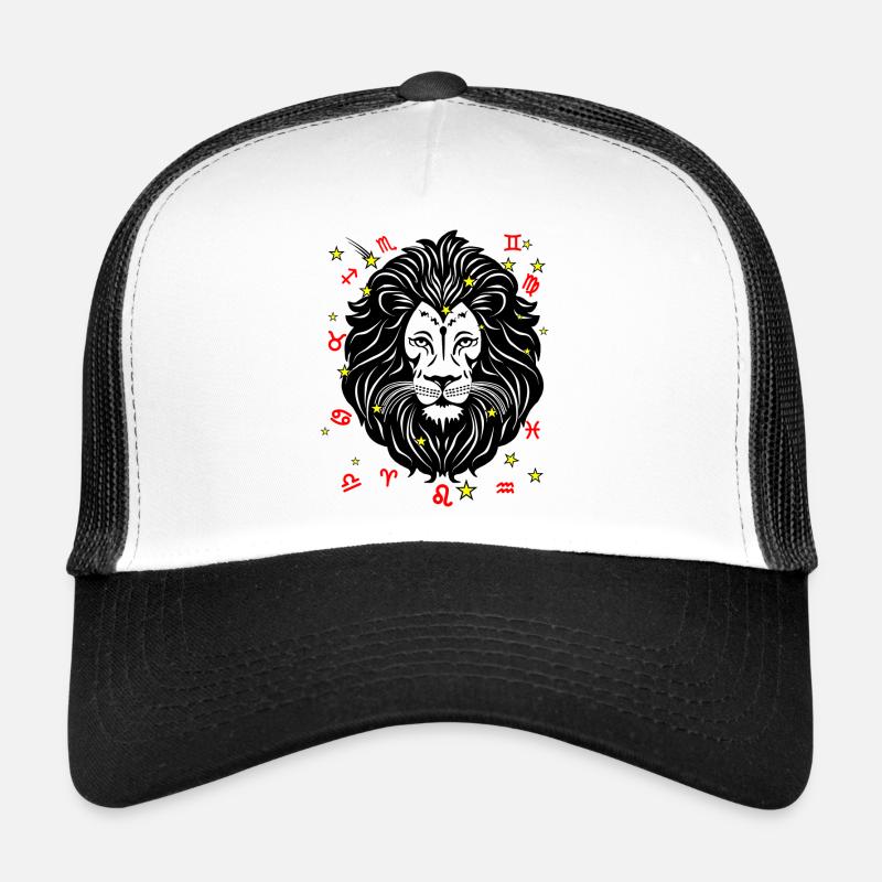 Sternzeichen Stern Logo Löwe Trucker Cap