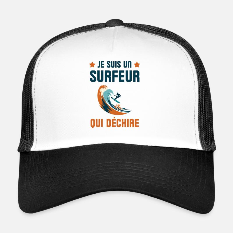 Je suis un surfeur qui déchire 1 Casquette trucker 