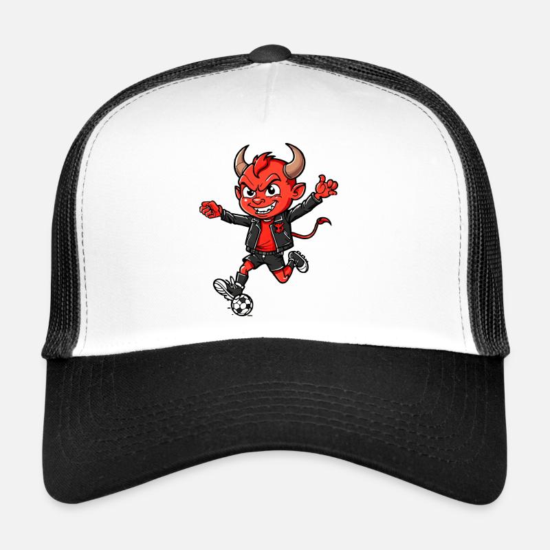 Red Devil Trucker Cap