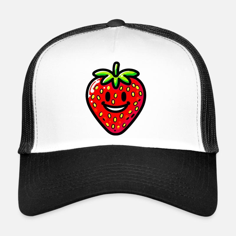 Strawberry Strawberries Trucker Cap