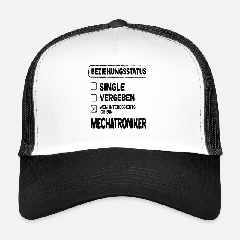 Technicien en mécatronique Statut de la relation Technicien en mécatronique Casquette trucker 