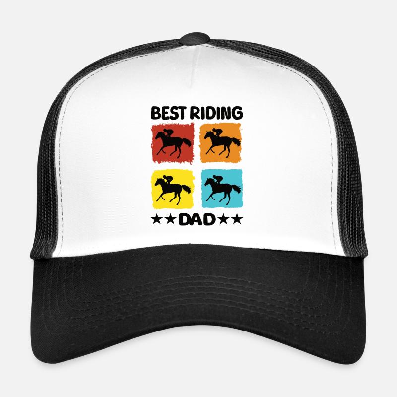 Meilleur père de cheval Casquette trucker 