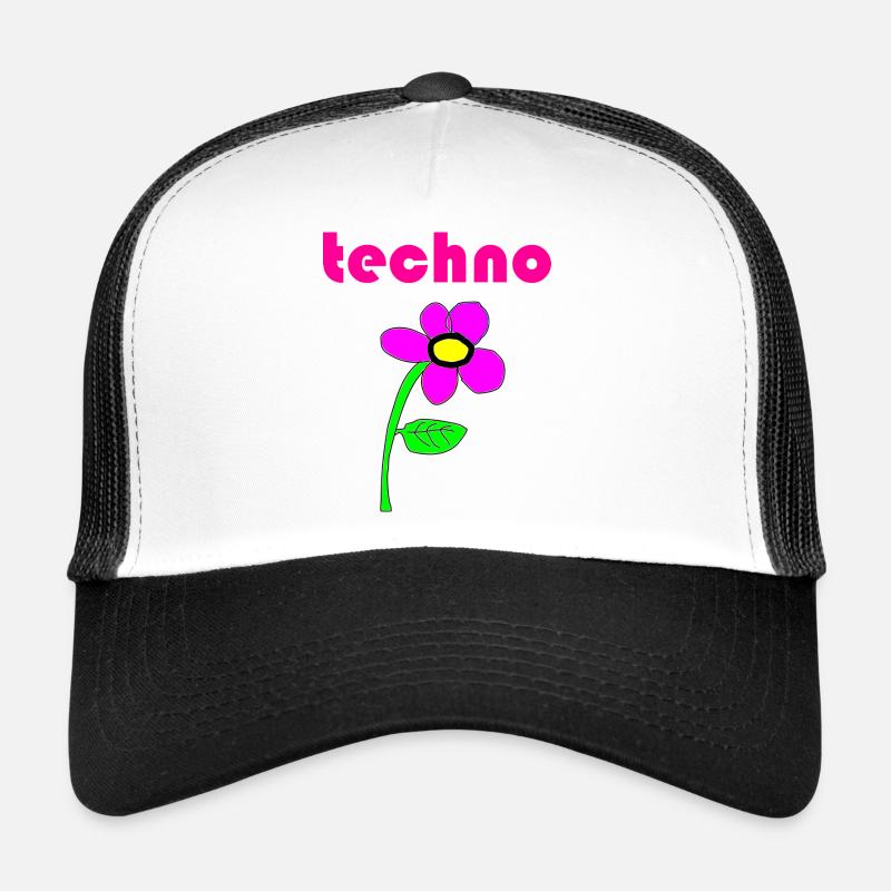 techno blume Trucker Cap