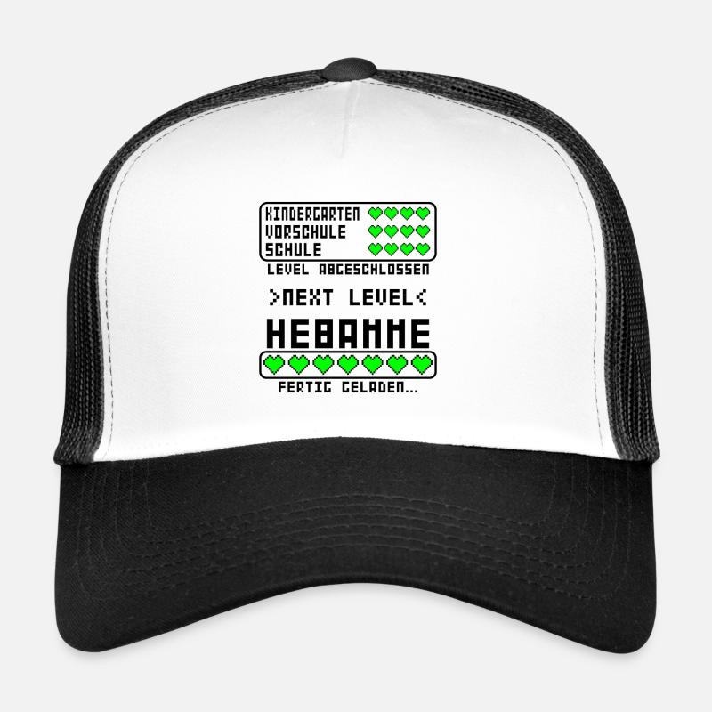 Hebamme Abschluss Ausbildung bestanden Trucker Cap