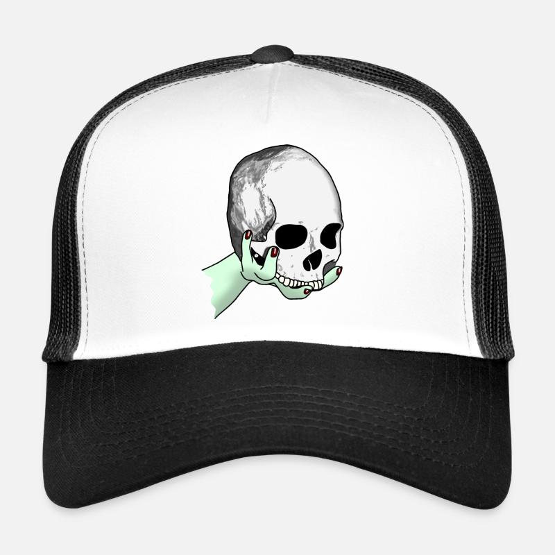 Totenkopf wird dargeboten Trucker Cap