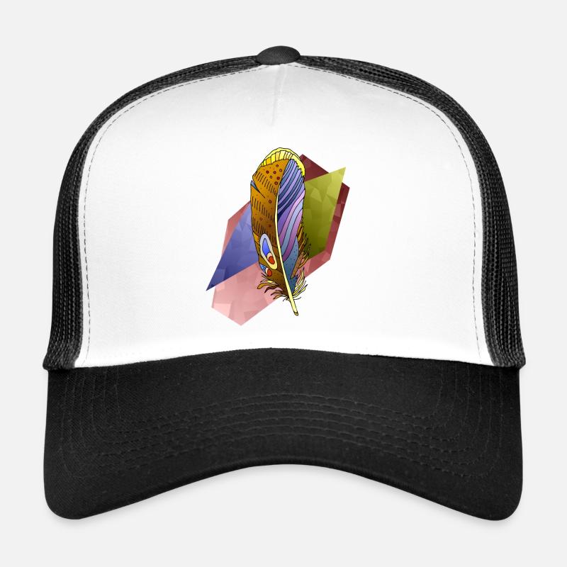 Feather Trucker Cap