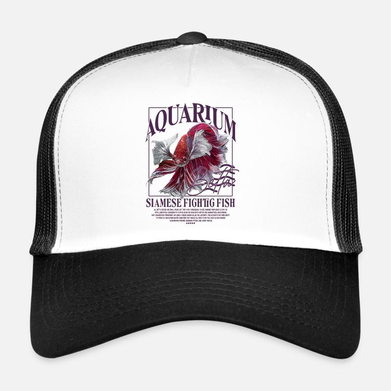 Betta Betta Poisson de combat Casquette trucker 