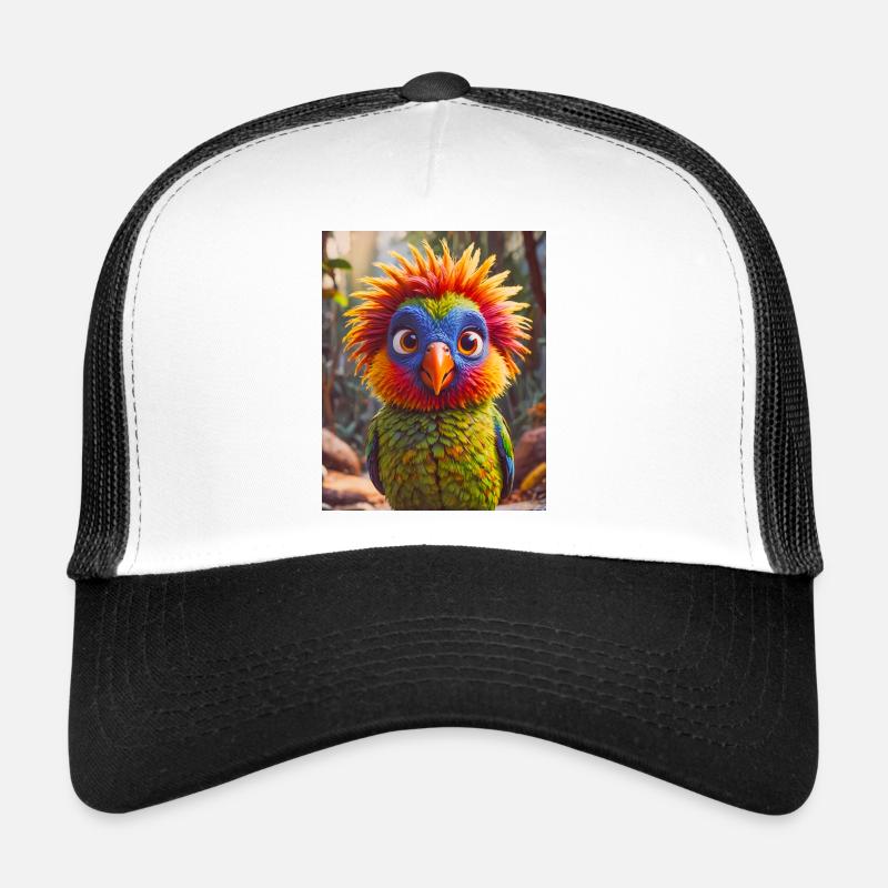 super süßes australisches Tier Regenbogenlorikeet Trucker Cap