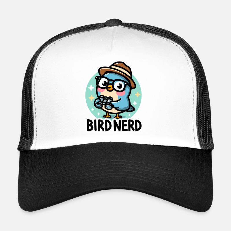 Bird Nerd Bird Watching Ornithology Trucker Cap