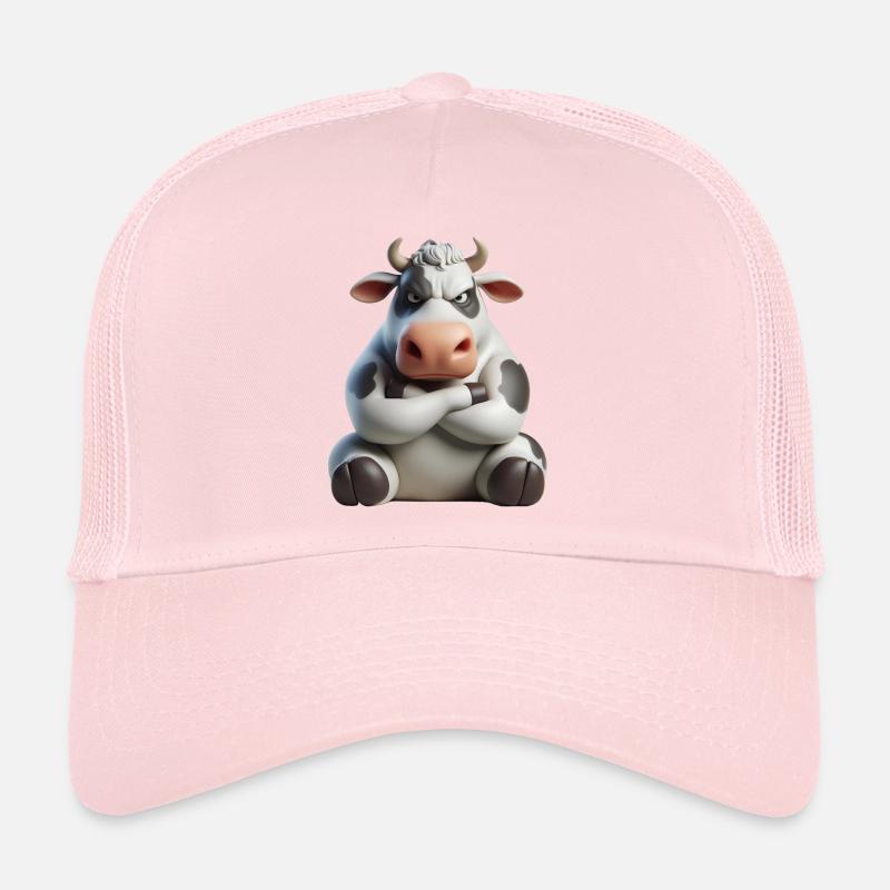 Kuh grimmig 1 Trucker Cap