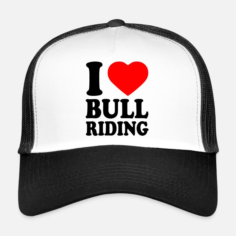 I love bull riding Trucker Cap