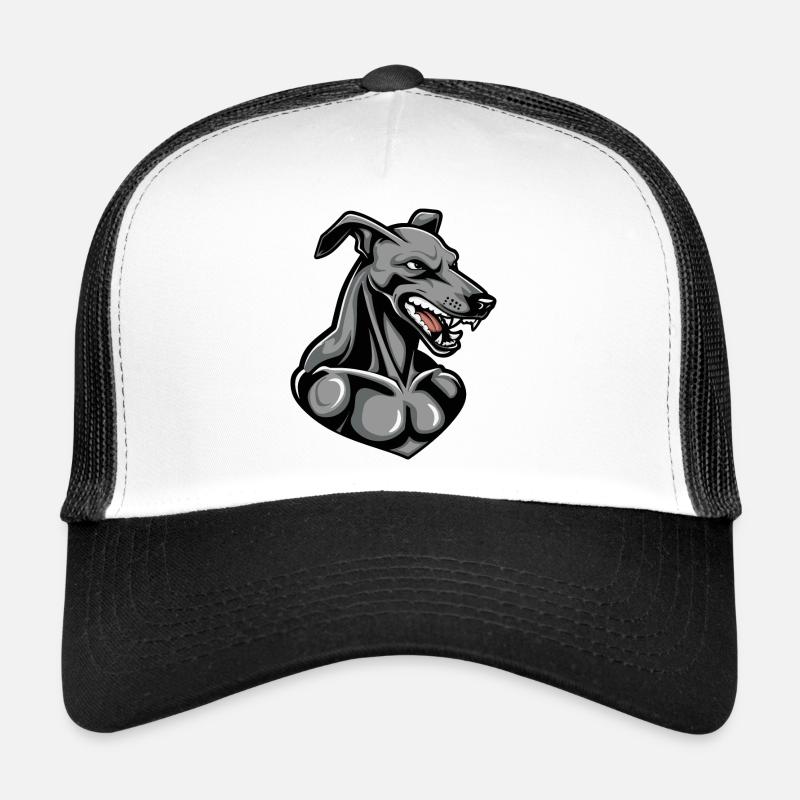 Dog Hund Comic Trucker Cap