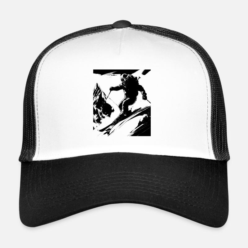 SKI SKI MOUNTAINS Trucker Cap