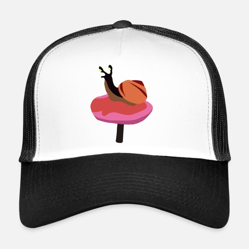 Snail mushroom Trucker Cap