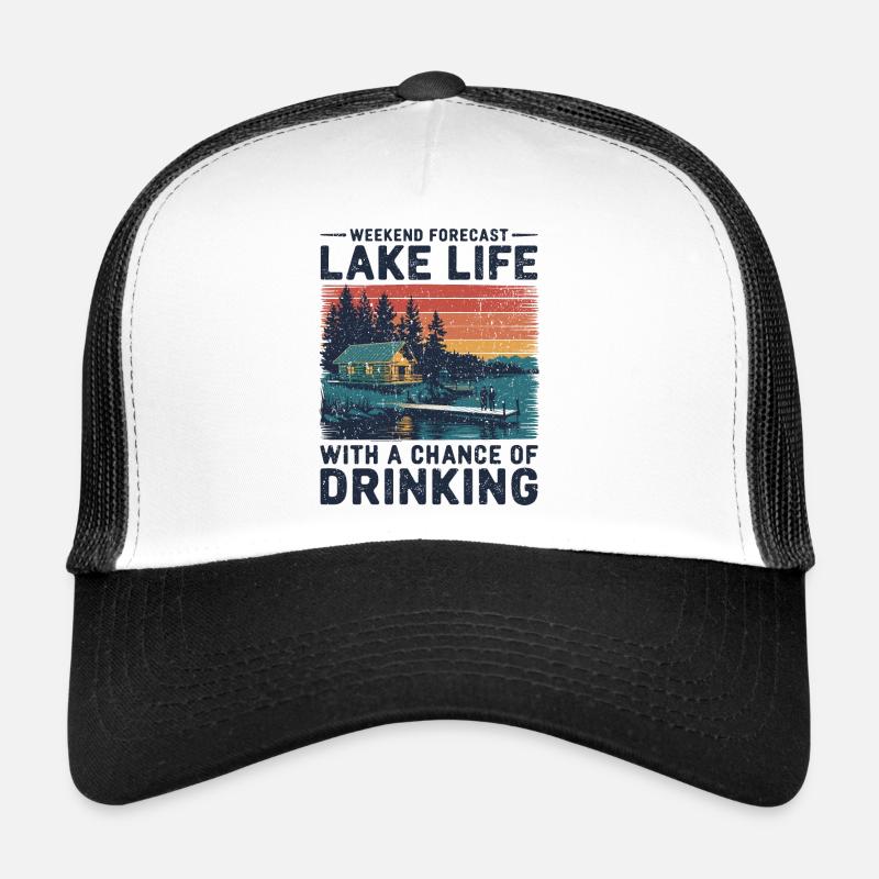 Enjoy life on the lake Trucker Cap