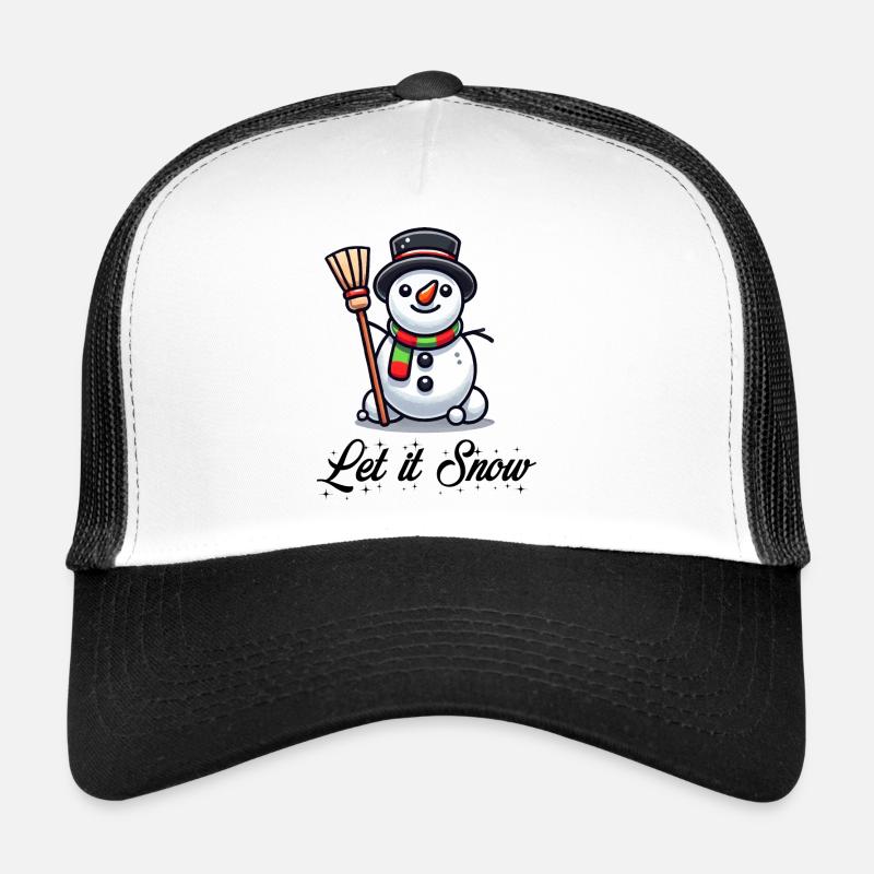 Schneemann Comic Trucker Cap