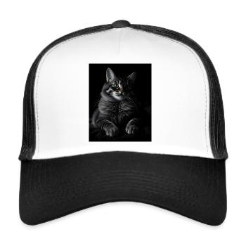 Didimaus69 - Trucker Cap - white/black - Front