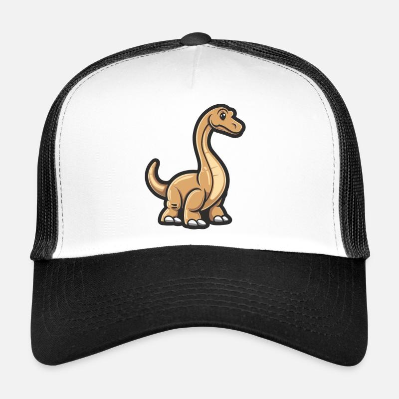 Bande dessinée Dinosaure Brontosaure Casquette trucker 