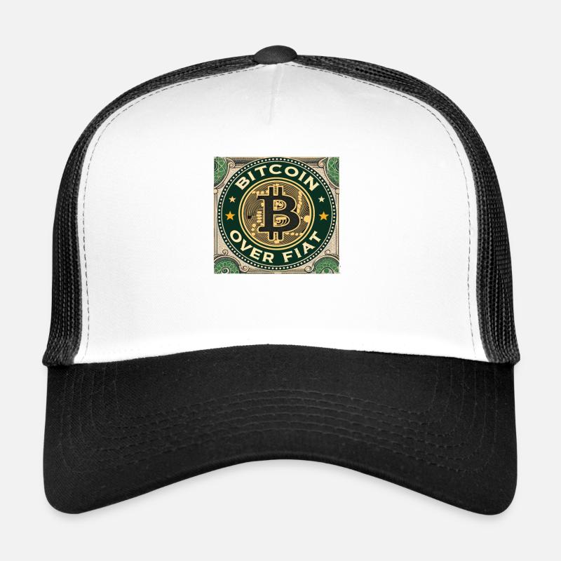 Bitcoin Over – Conception de crypto-monnaies pour les passionnés Casquette trucker 