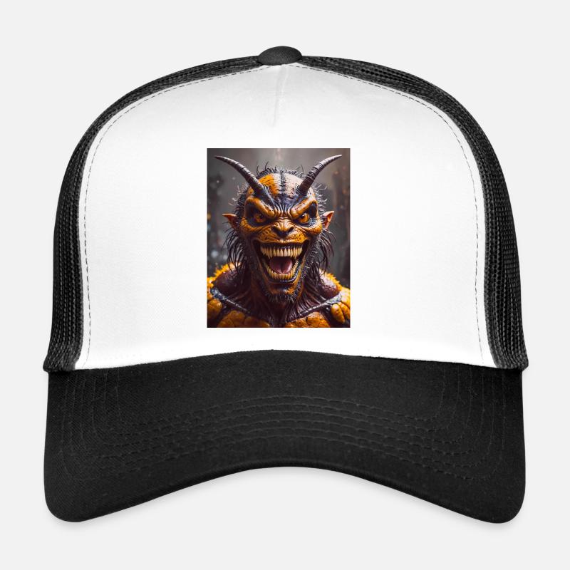 mutant monster half men half insect African bee Trucker Cap