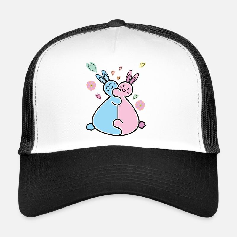 Paire de lapins Casquette trucker 