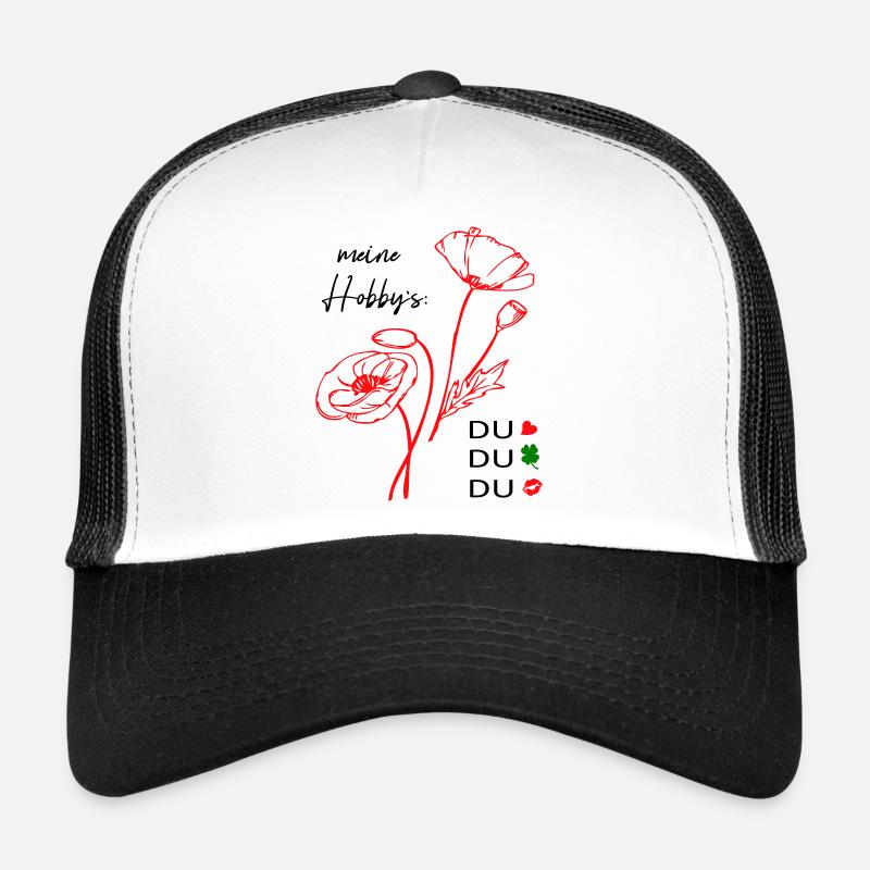 Mes hobbies sont toi, l’amour Casquette trucker 