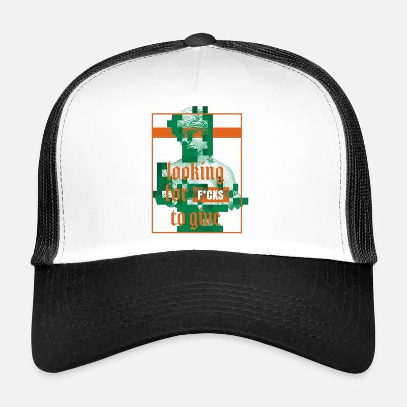 Statue with Attitude Statement Design Trucker Cap
