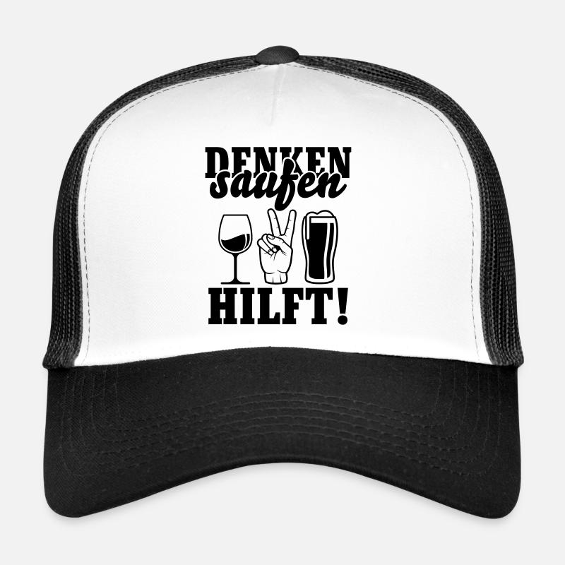 Saufen hilft Trucker Cap