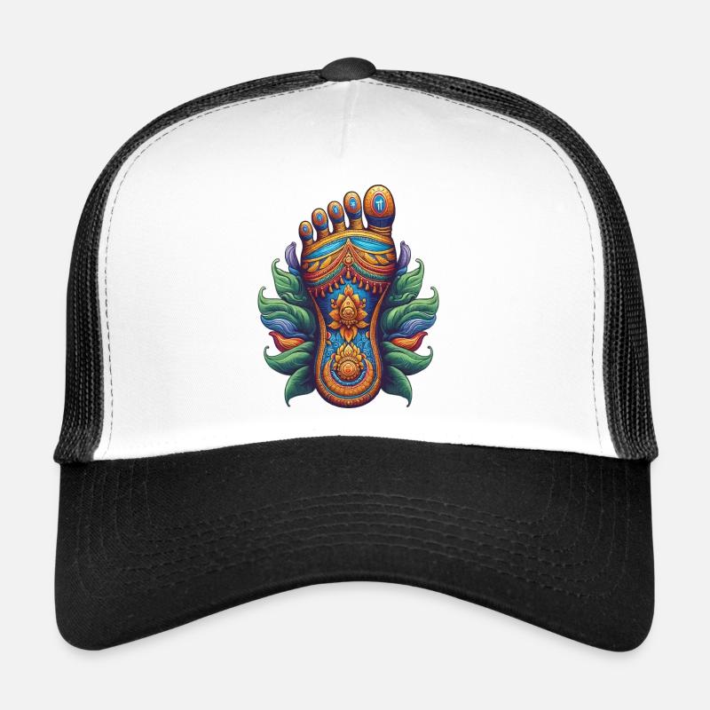 Vishnu's Footprint Trucker Cap