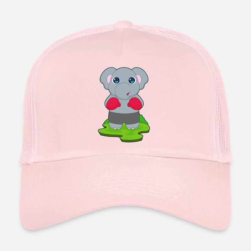 Elefant Boxer Boxhandschuhe Boxen Trucker Cap