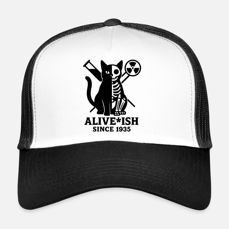 Schrödinger's cat Trucker Cap