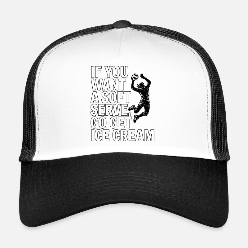 Soft-Serve? Dann ab zum Eis – Volleyball Trucker Cap
