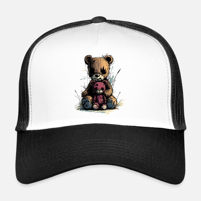 Teddy bear horror - plush toy Trucker Cap
