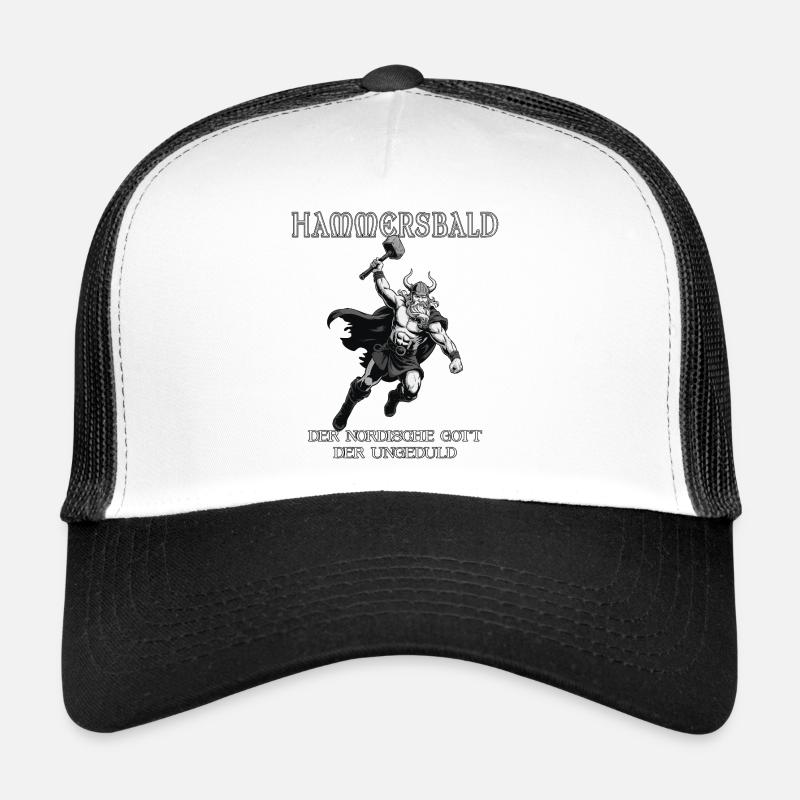 Hammersbald – Dieu nordique de l’impatience Casquette trucker 
