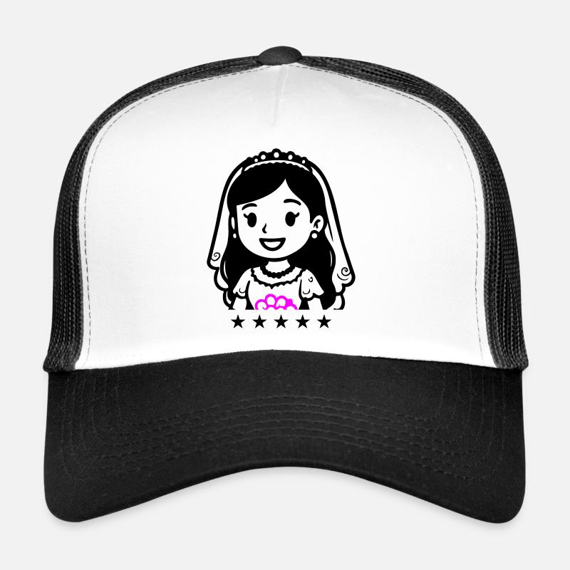 Bande dessinée de mariée Casquette trucker 
