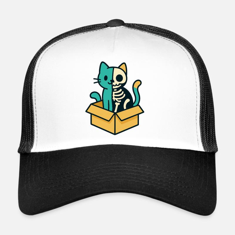 Le chat de Schrödinger - Conception physique Casquette trucker 