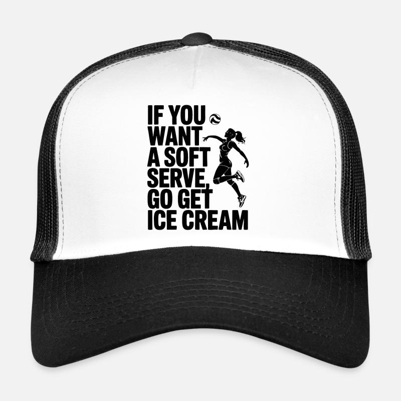Soft-Serve? Dann ab zum Eis – Volleyball Trucker Cap