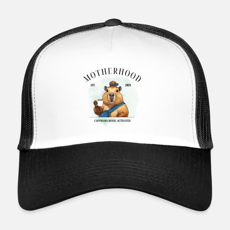 Capymama Mode Activated – Motherhood 2026 Trucker Cap