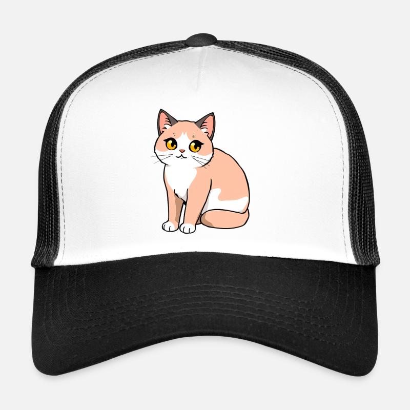 Chat Casquette trucker 