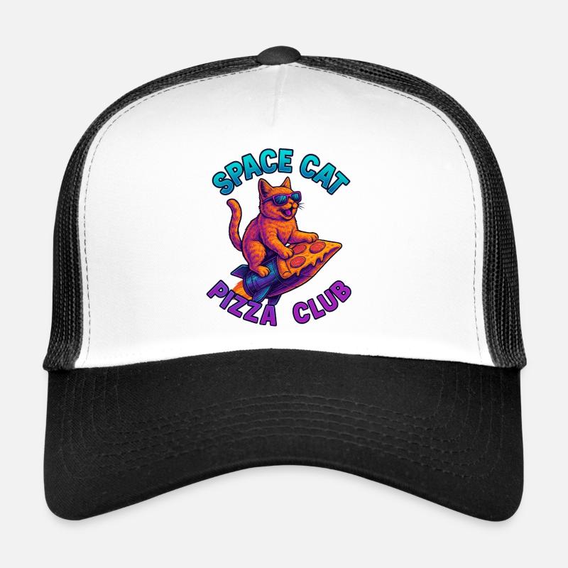 Pizza SpaceCat Casquette trucker 