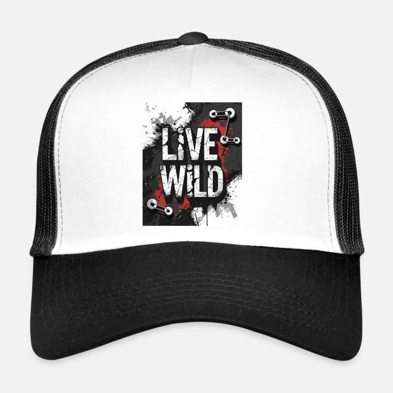 Lebensfreude "Wild Life" Design Trucker Cap