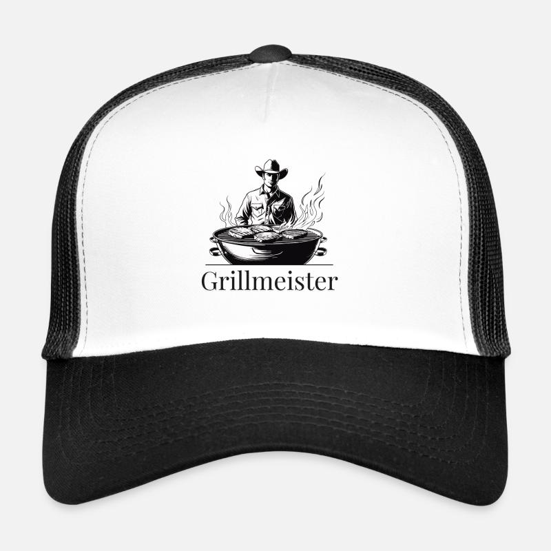 Western Grill Master Illustration Trucker Cap