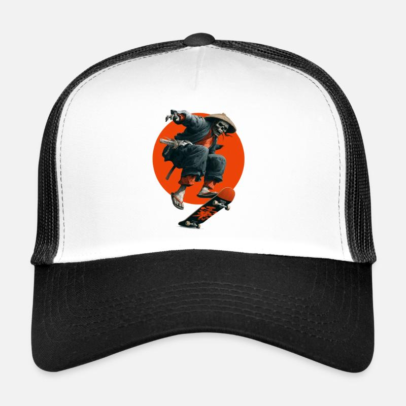 Ronin Zombie Skater Trucker Cap