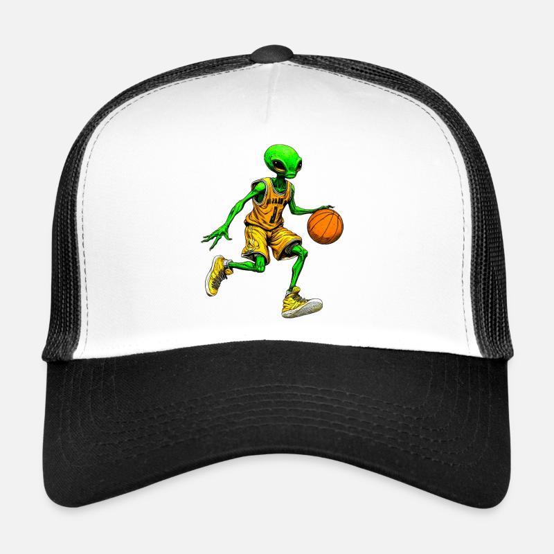 Basket-ball extraterrestre Casquette trucker 