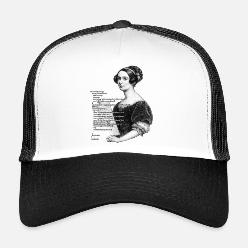 Ada Lovelace Peinture esthétique Casquette trucker 