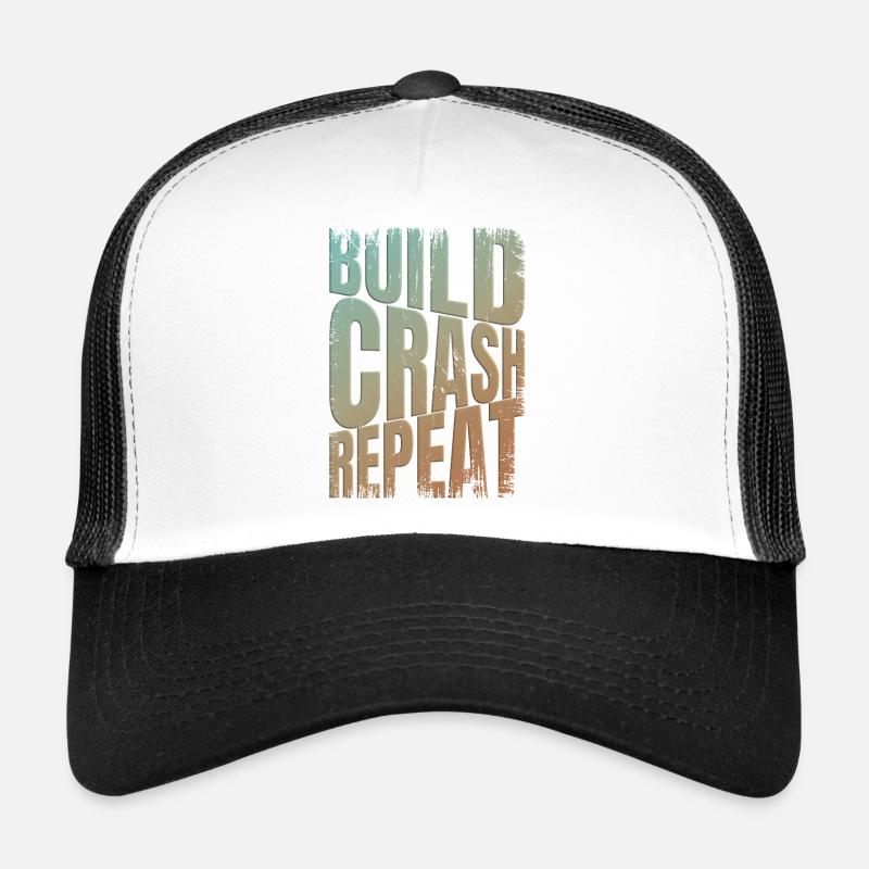 Drone build crash répéter dire Casquette trucker 