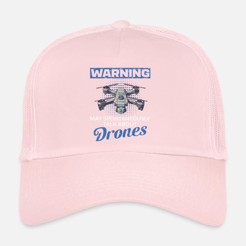 Funny drone sayings pilot Trucker Cap