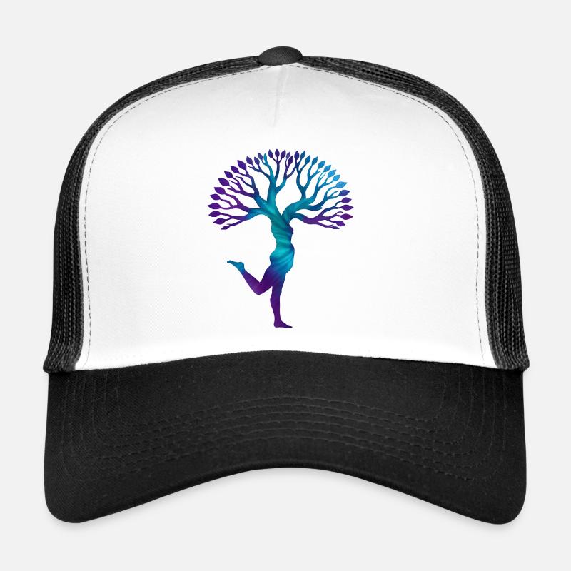 Energetic Human Tree Dance, YOGA TIME Trucker Cap