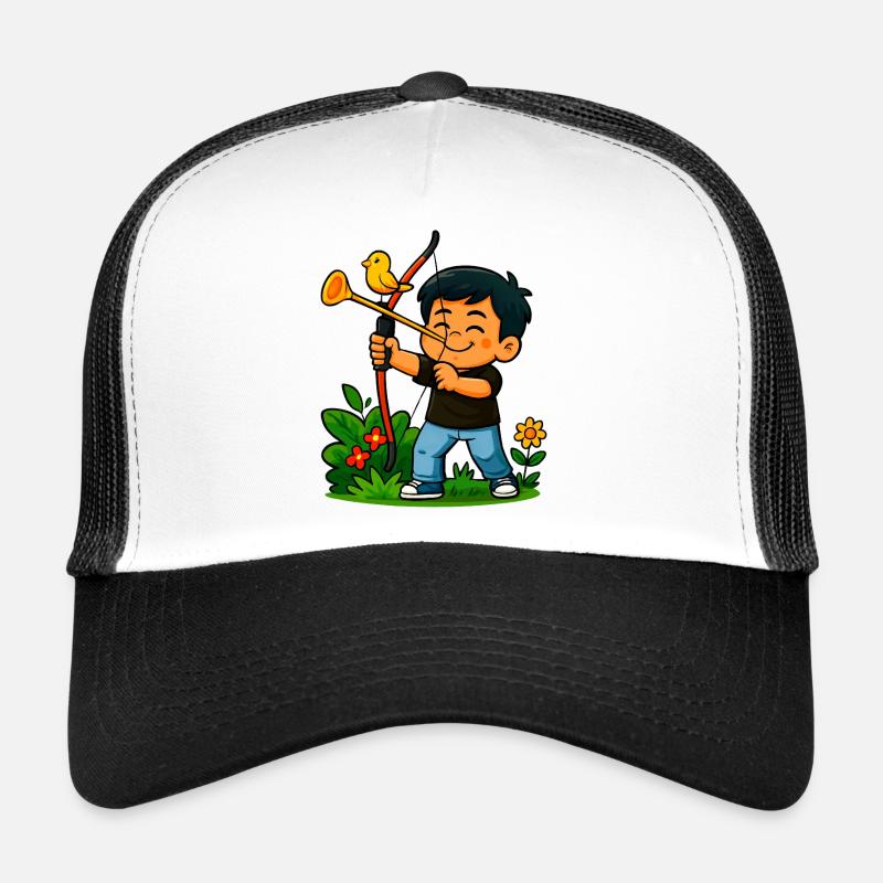 Aventure en forêt Arc Art Casquette trucker 
