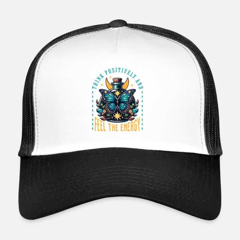 Bouteille d’énergie papillon Casquette trucker 